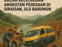 Dua Pelajar Meninggal, Tiga Belasan Selamat dalam Kecelakaan Angkutan Pedesaan di Siraisan, Ulu Barumun