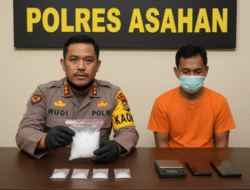 Polres Asahan Bekuk Pengedar Sabu Jaringan Antar-Kecamatan, Sita 320 Gram Barang Bukti