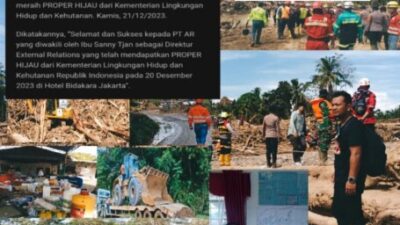 Aktivis Lingkungan Tapsel: PT. Agincourt Resources Bukan Penyebab Bencana, Tapi Penolong yang Nyata di 12 Hari Pasca Bencana