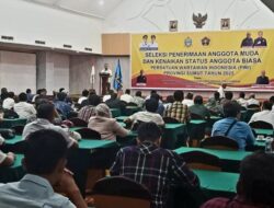 Ratusan Calon Wartawan Ikuti Seleksi PWI Sumut Tahun 2025, Farianda: Saya Doakan Semua Lulus, Tapi Ikhtiar