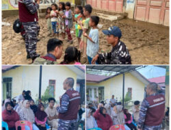 TNI AL Hadir Lewat ‘Sentuhan Hati’: Trauma Healing untuk Pulihkan Mental Masyarakat Aceh Tamiang Pasca Bencana
