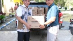 PTPN I Regional 1 Salurkan Bantuan Sembako untuk Korban Banjir di Deli Serdang dan Langkat