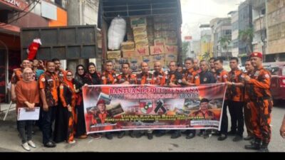 Dari Medan untuk Korban Bencana, PP Sumut Gerakkan Donasi Internal Rp300 Juta