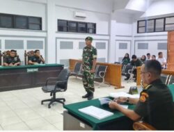 Prajurit TNI Serma Tengku Dian Anugerah Dituntut Hukuman Mati atas Pembunuhan Berencana terhadap Istri di Deli Serdang