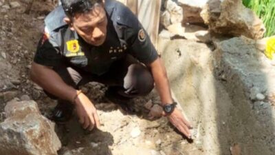 Bangunan Irigasi Oplah Diduga Tidak Sesuai Spesifikasi, Ketua Gapoktan Desa Bange Lakukan Tindakan Unsur Sengaja Meraup Keuntungan.
