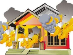 Kantor Desa Trans Ujung Batu IV Diduga Dibakar OTK,